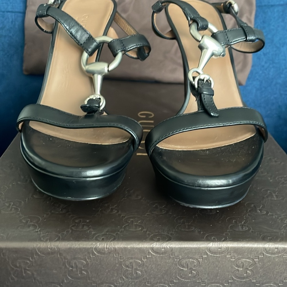 NWT - Authentic Gucci Washed Soft Calf Nero. Size 36. - Picture 8 of 10